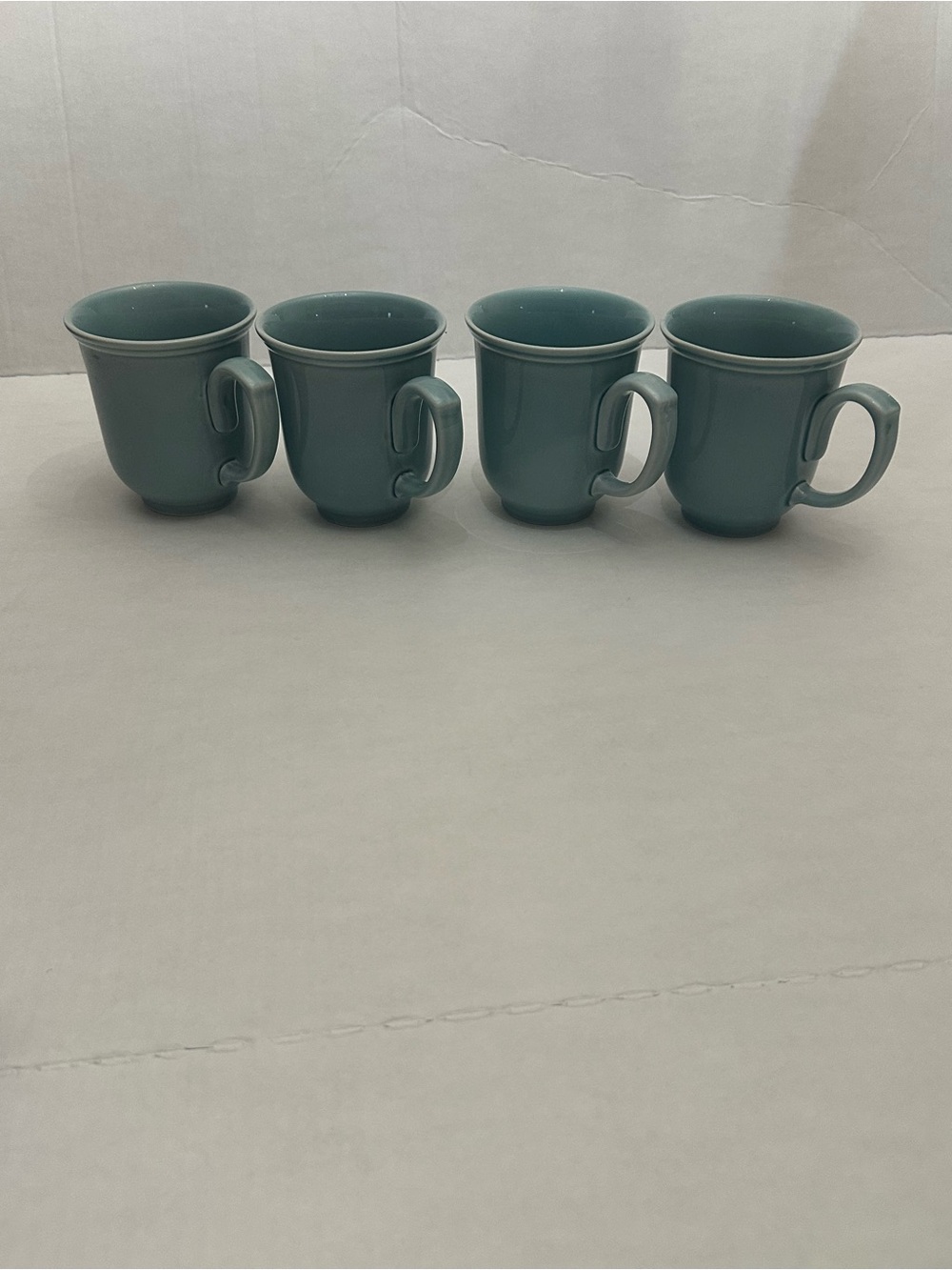 Threshold mugs teal Ceramic Coffee Mugs - Set of 4